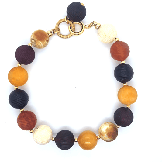 Exklusives Unisex Bernstein-Armband – Handgeflochten & verstellbar (16-20 cm)