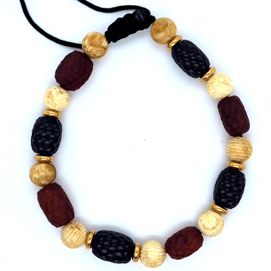 Ostsee Bernstein Armband Unisex mit Vergoldung