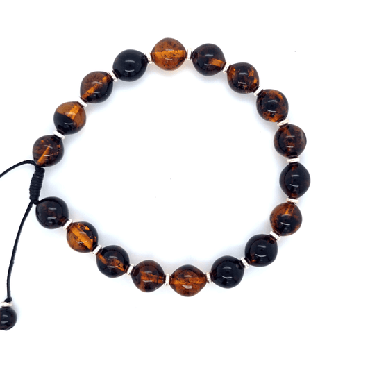 Unisex Armband aus echtem Ostsee Bernstein