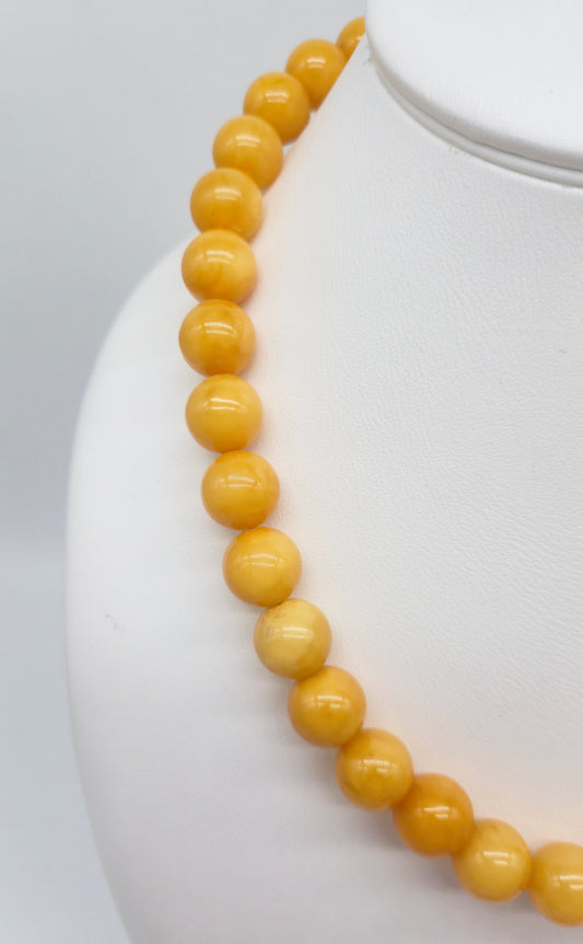 Bernstein-Kette mit Unikat-Charakter – Zeitloses Design