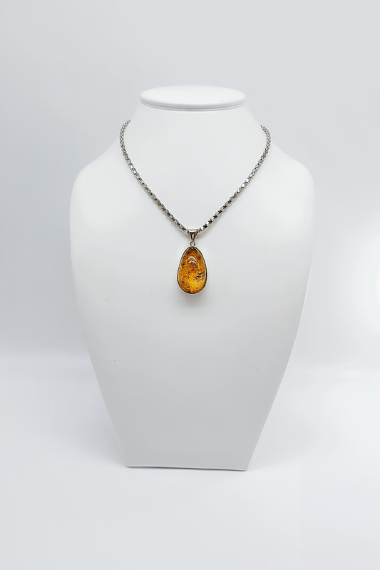 Amber Elegance: Exclusive amber pendant