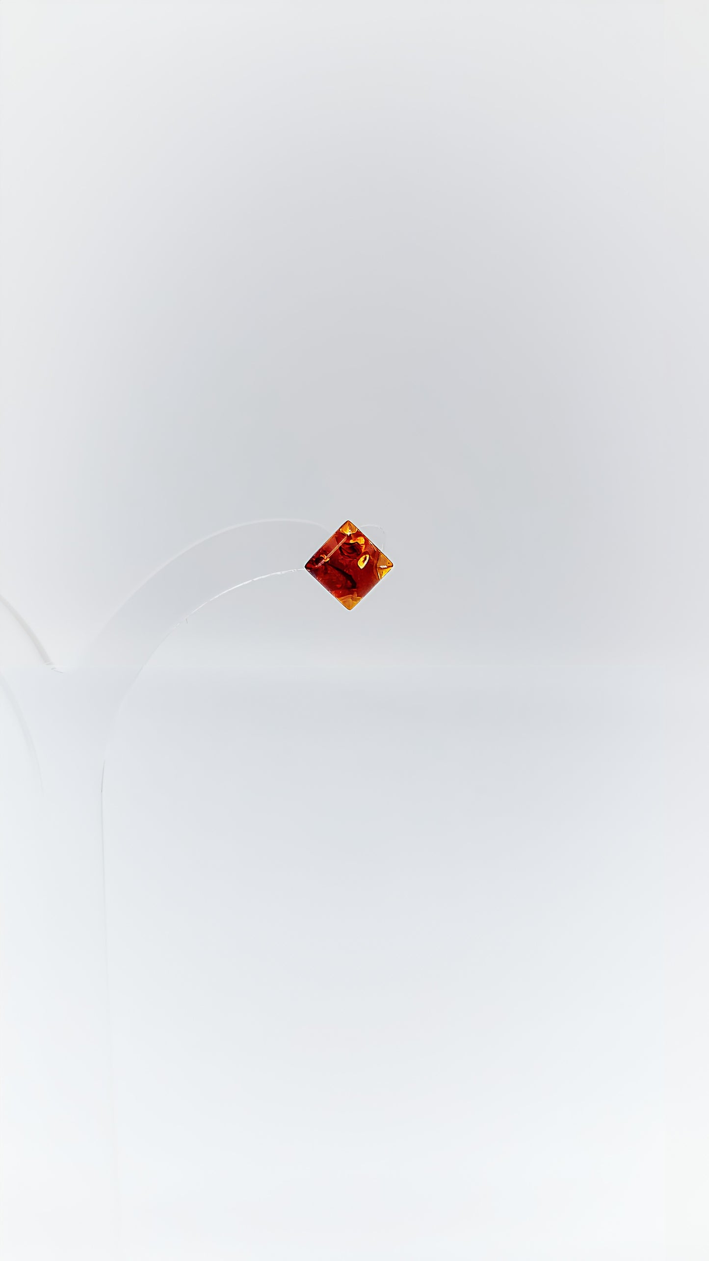 Amber in a modern square design