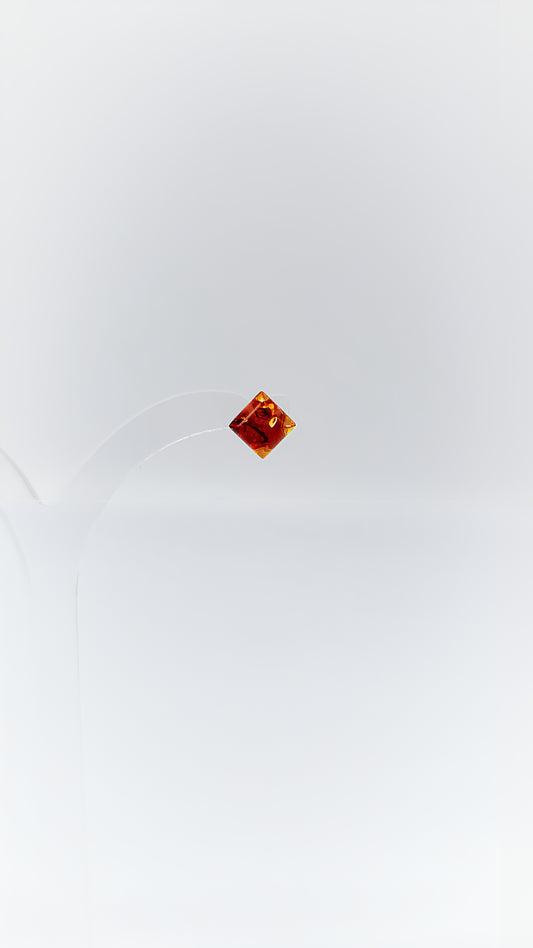 Amber in a modern square design