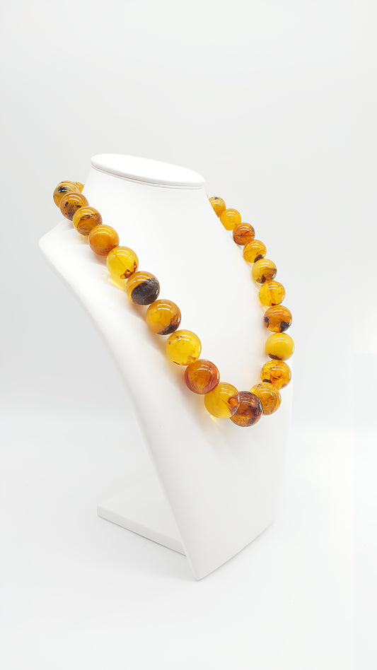 Nature in its most beautiful form: Amber necklace