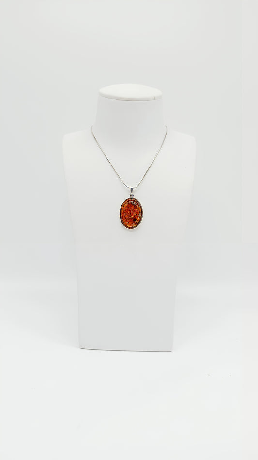 Butterfly magic in amber