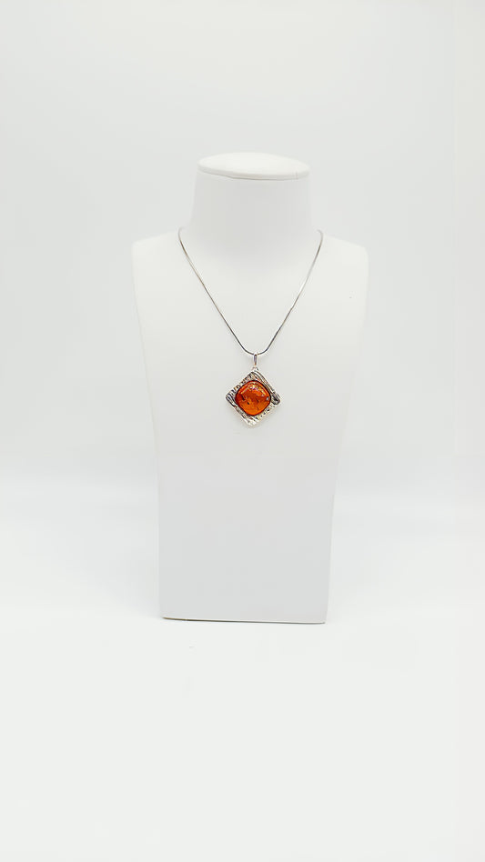 Amber with a rustic flair