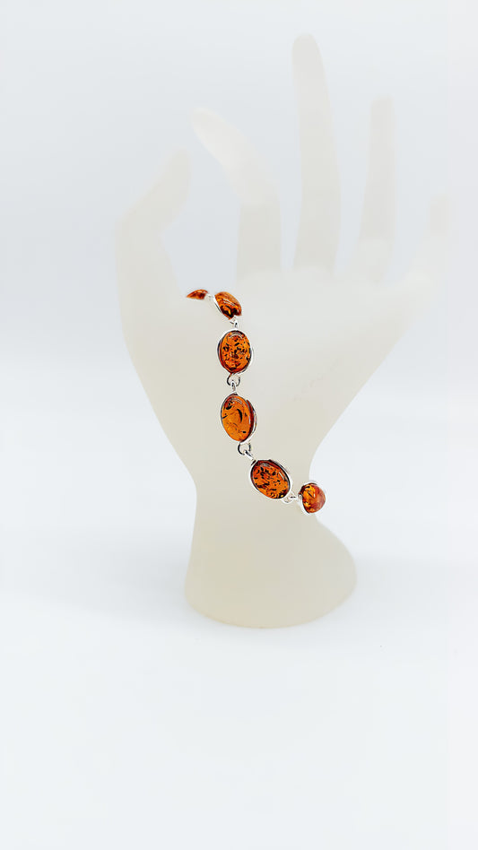 Timeless beauty: amber bracelet for special occasions