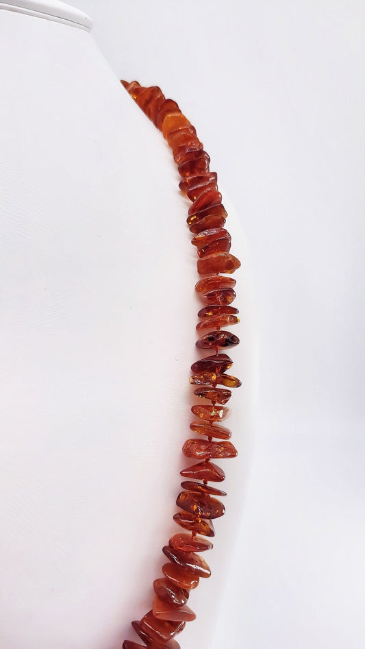Natural amber necklace – a real eye-catcher