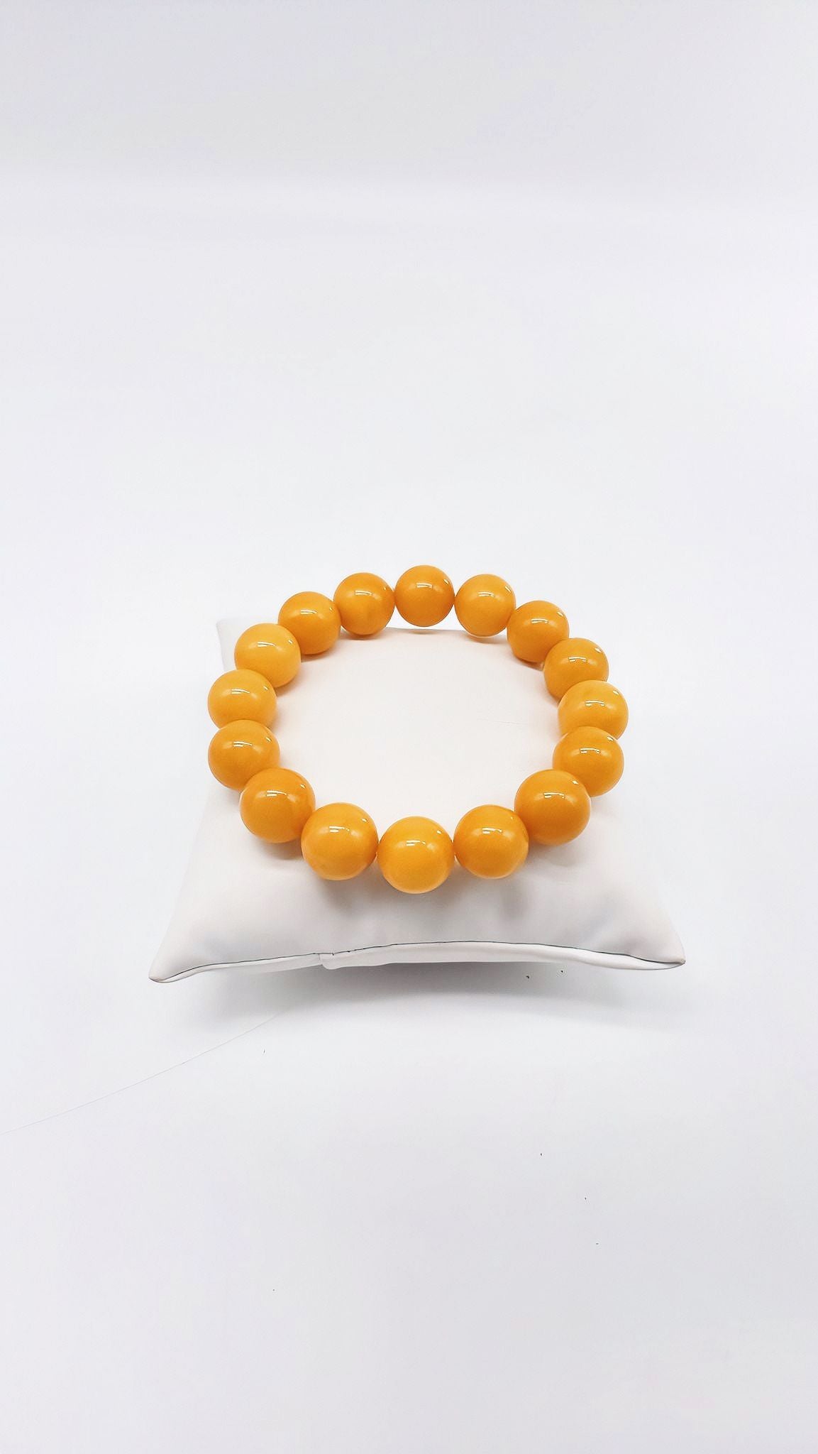 Flexibles Armband aus echtem Bernstein 15-20 cm
