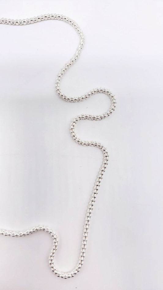 Robust silver chain – ideal for pendants & charms