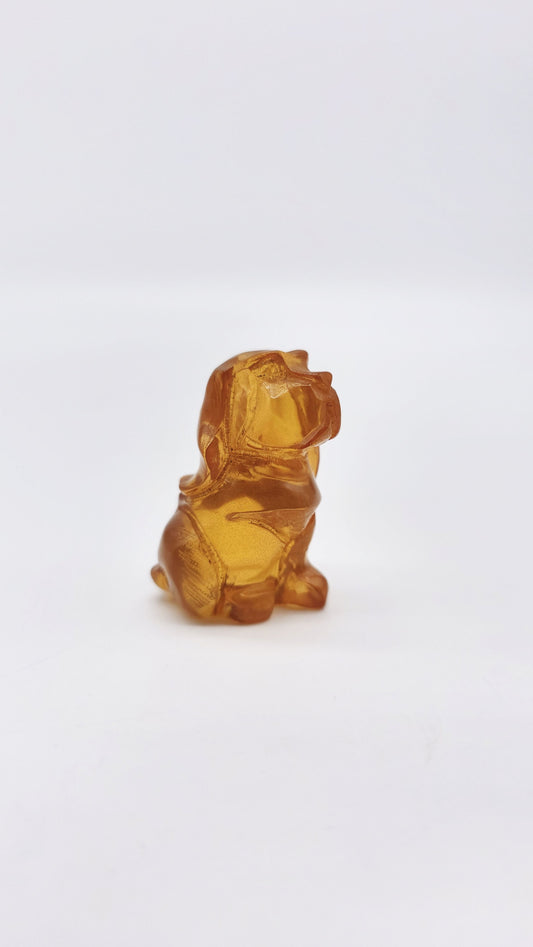 Bernsteinfigur Hase 3,5 cm – Dekoratives Unikat