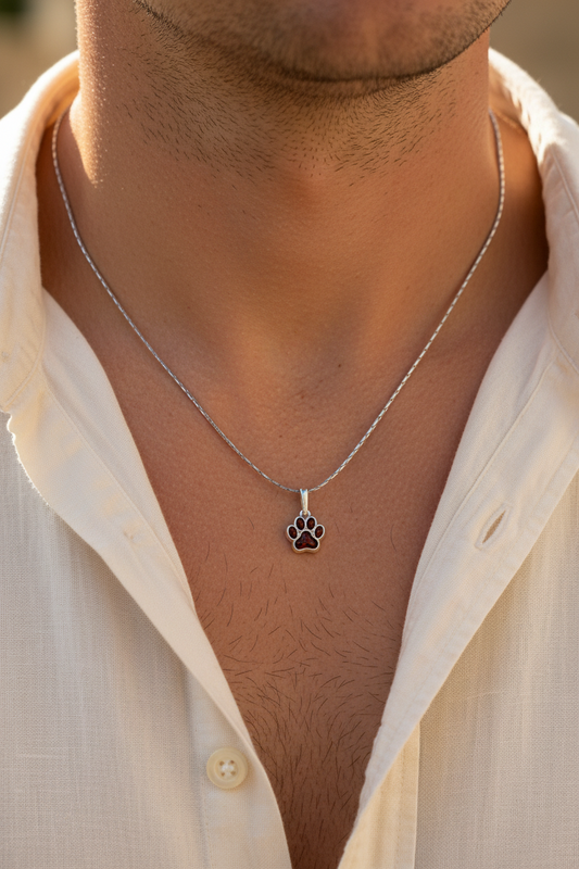 Dog paw pendants – jewelry for animal lovers