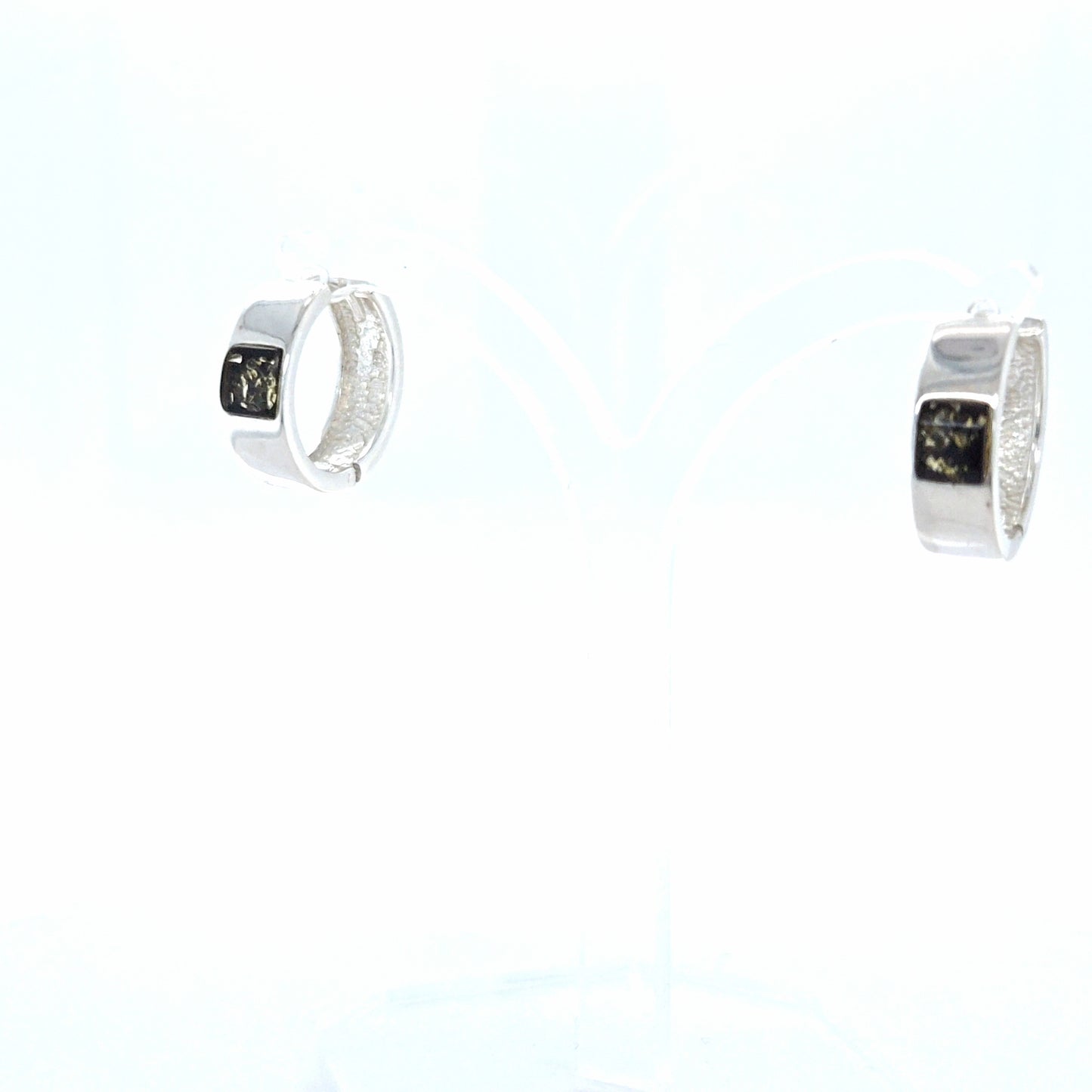 Bernstein-Creolen – Hochwertiger Ohrschmuck, 925er Silber