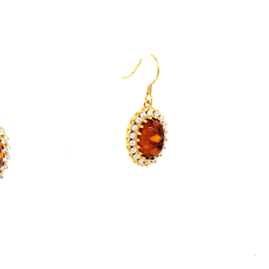 Baltischer Bernstein Ohrringe Luxus