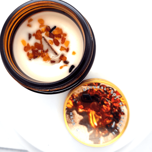 Aromakerze Baltic Amber natürlich und beruhigend