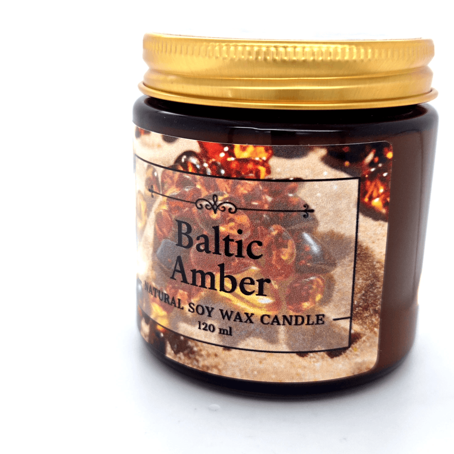Aromakerze Baltic Amber natürlich und beruhigend