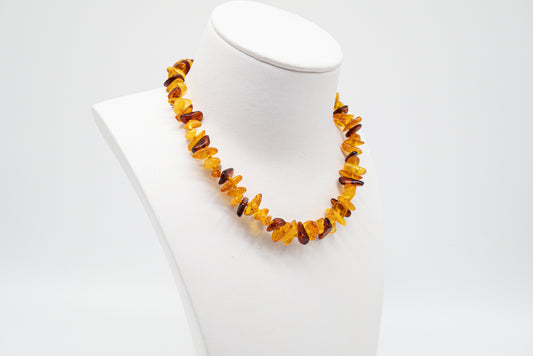 Handmade amber baby necklace – natural and gentle