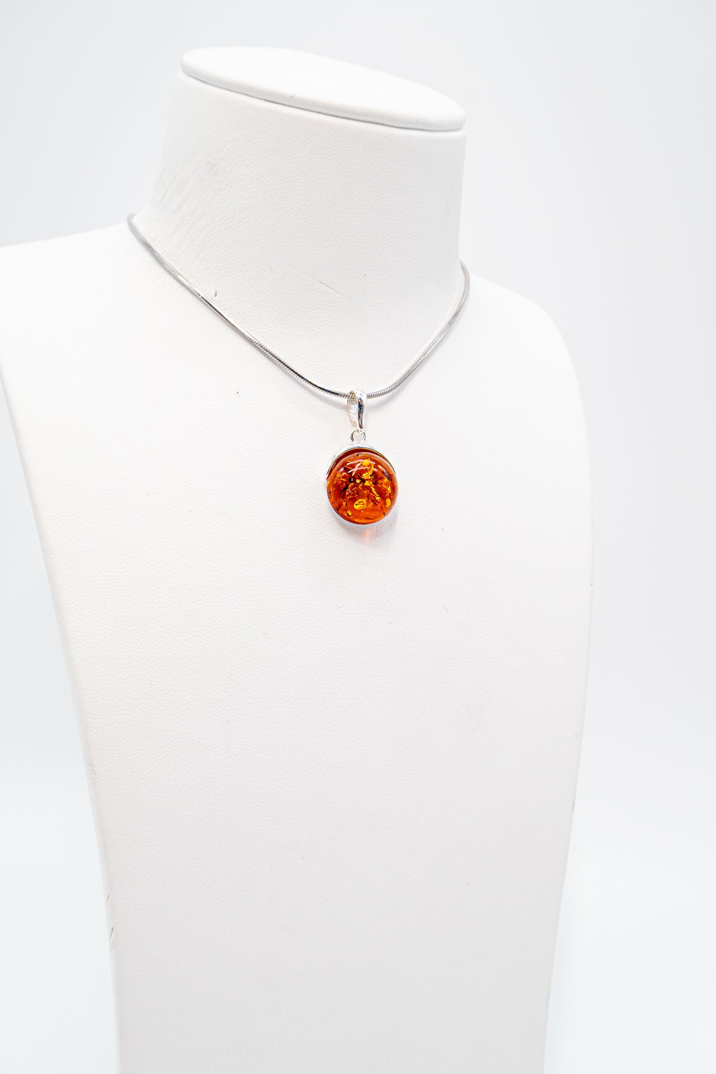 Bernsteinanhänger für Halskette – Damen Schmuck