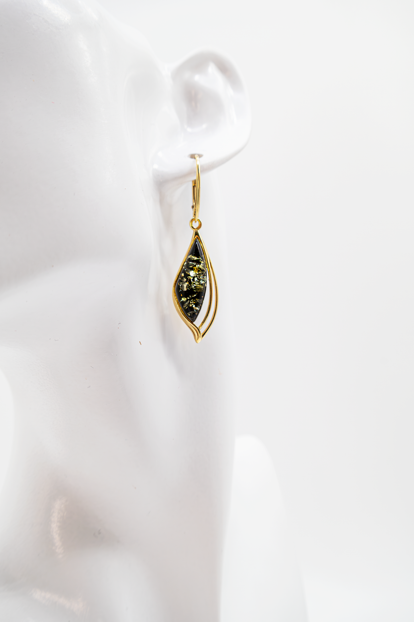 Jewelry gift idea for women – elegant amber earrings
