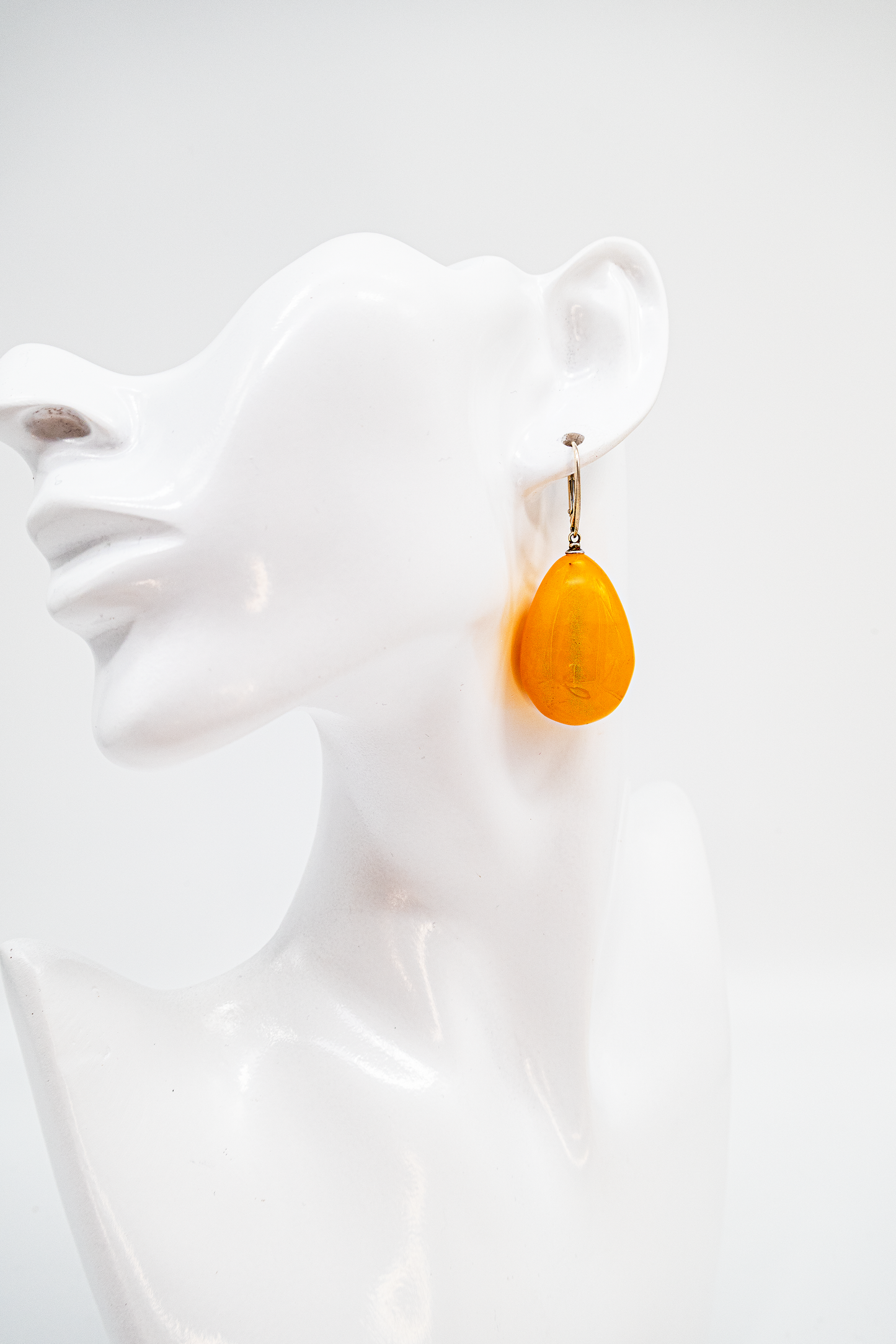 Bernstein Ohrhänger Silber – Eleganter Ohrschmuck Unikat