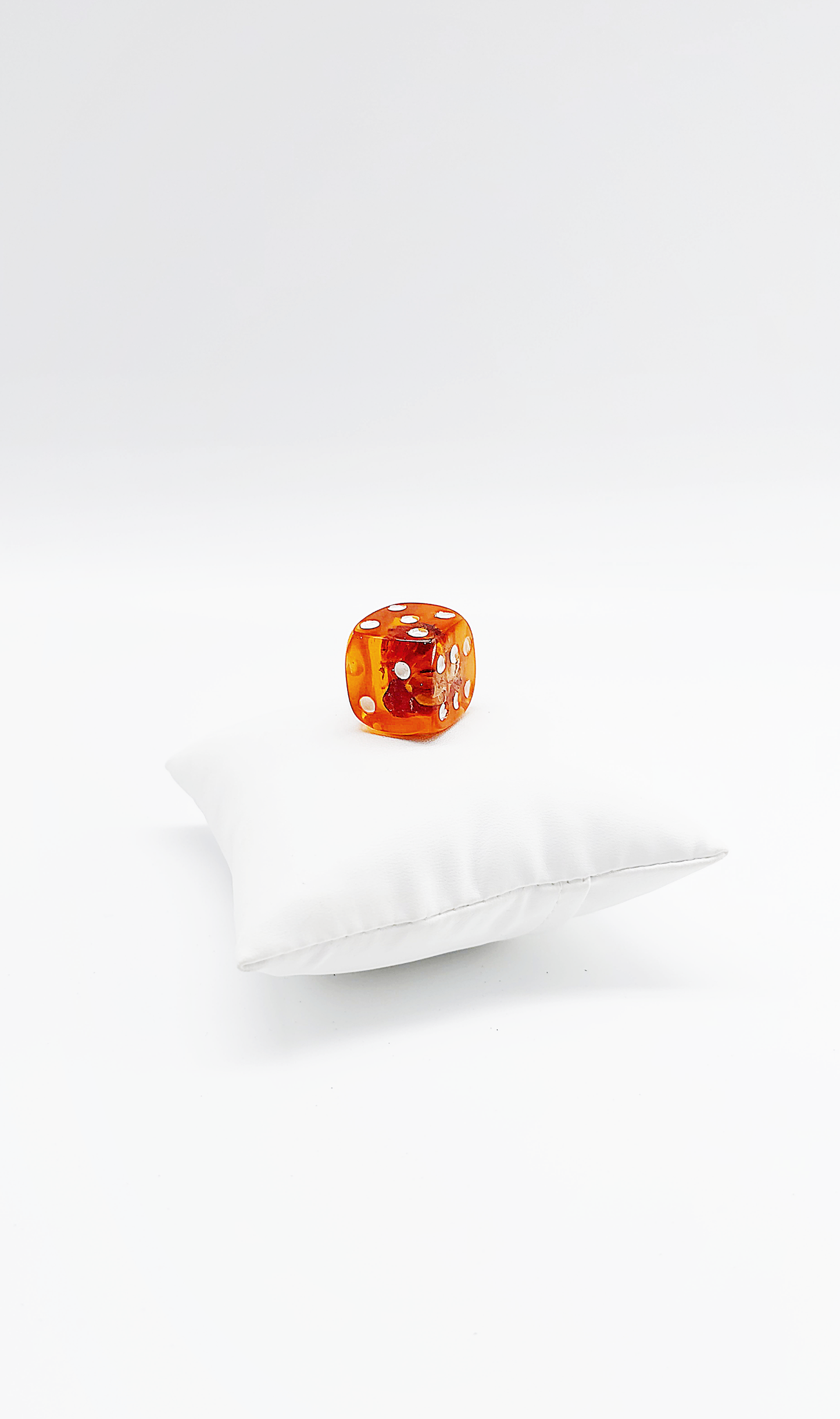 Souvenir cube with genuine natural amber – handmade