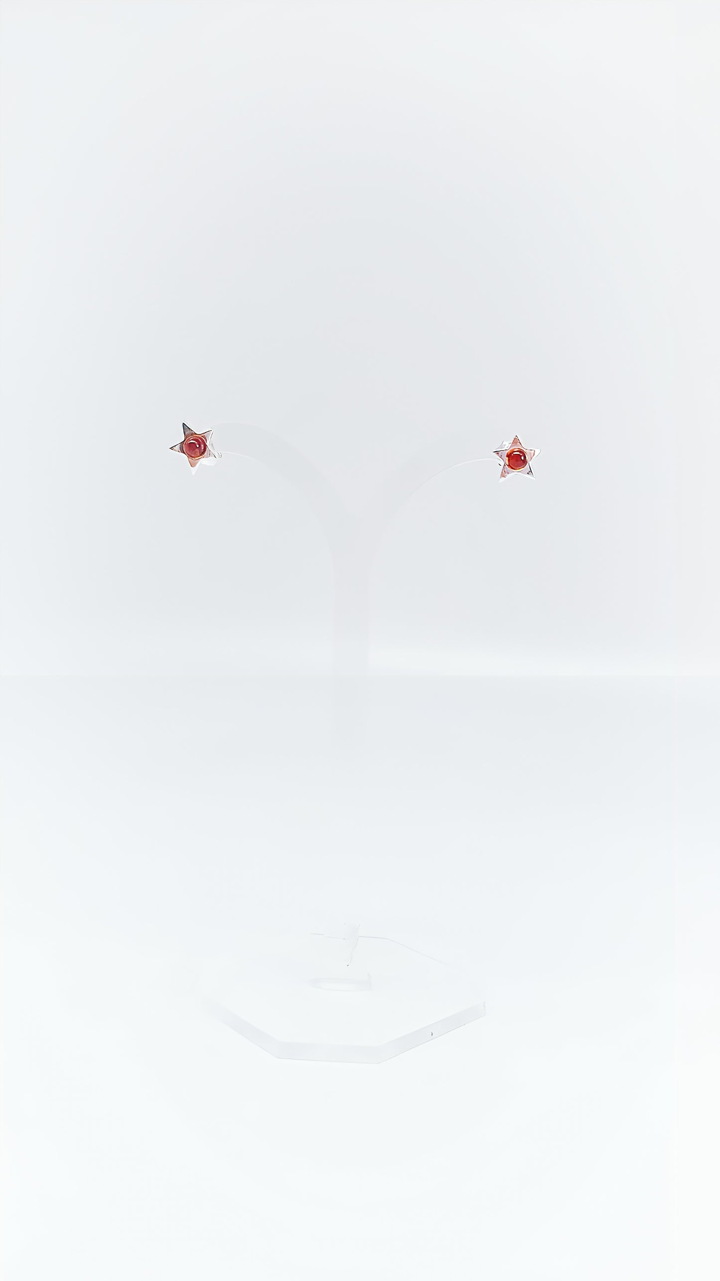 Brilliant star earrings