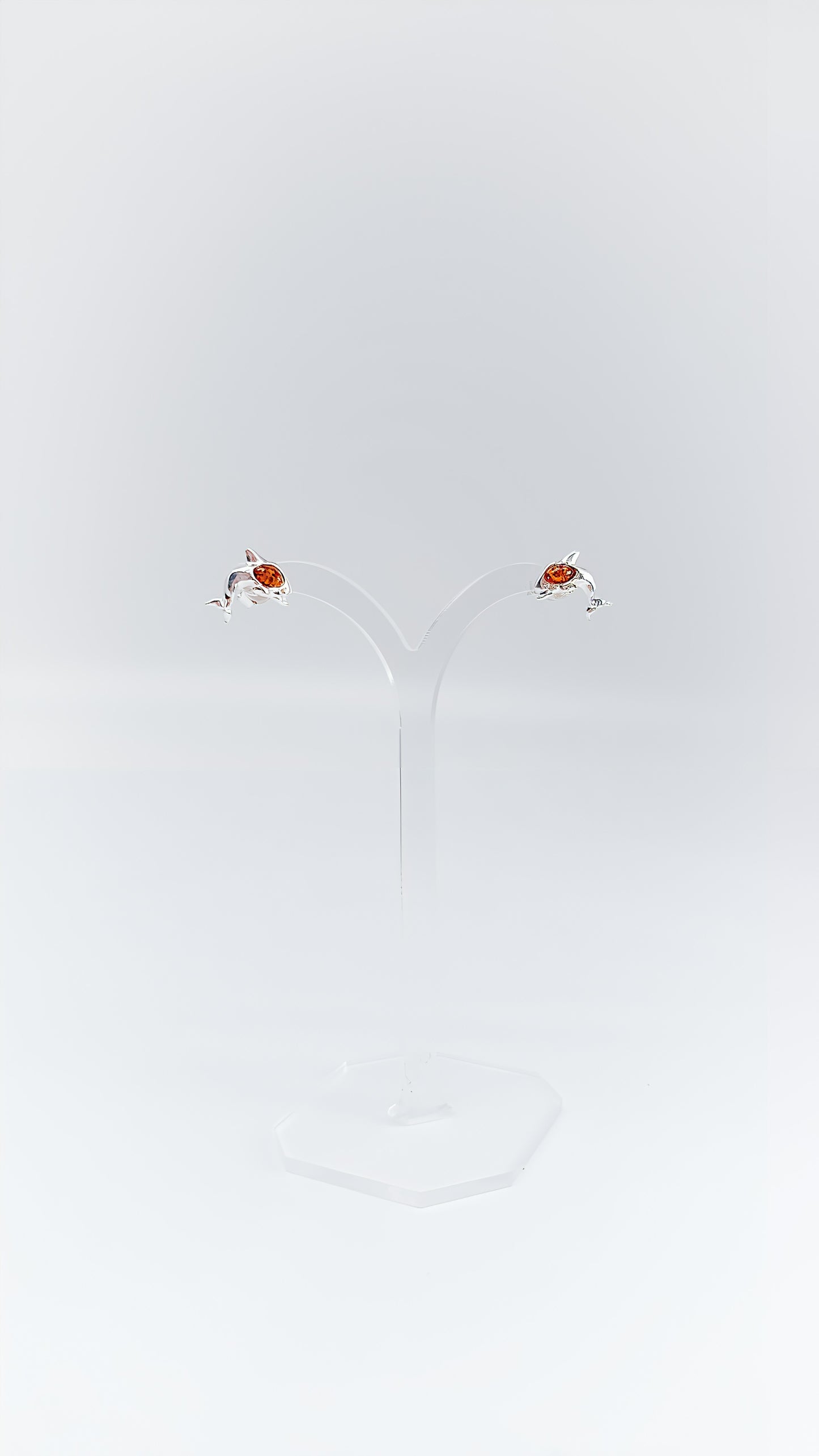 Sea jewelry: dolphin earrings