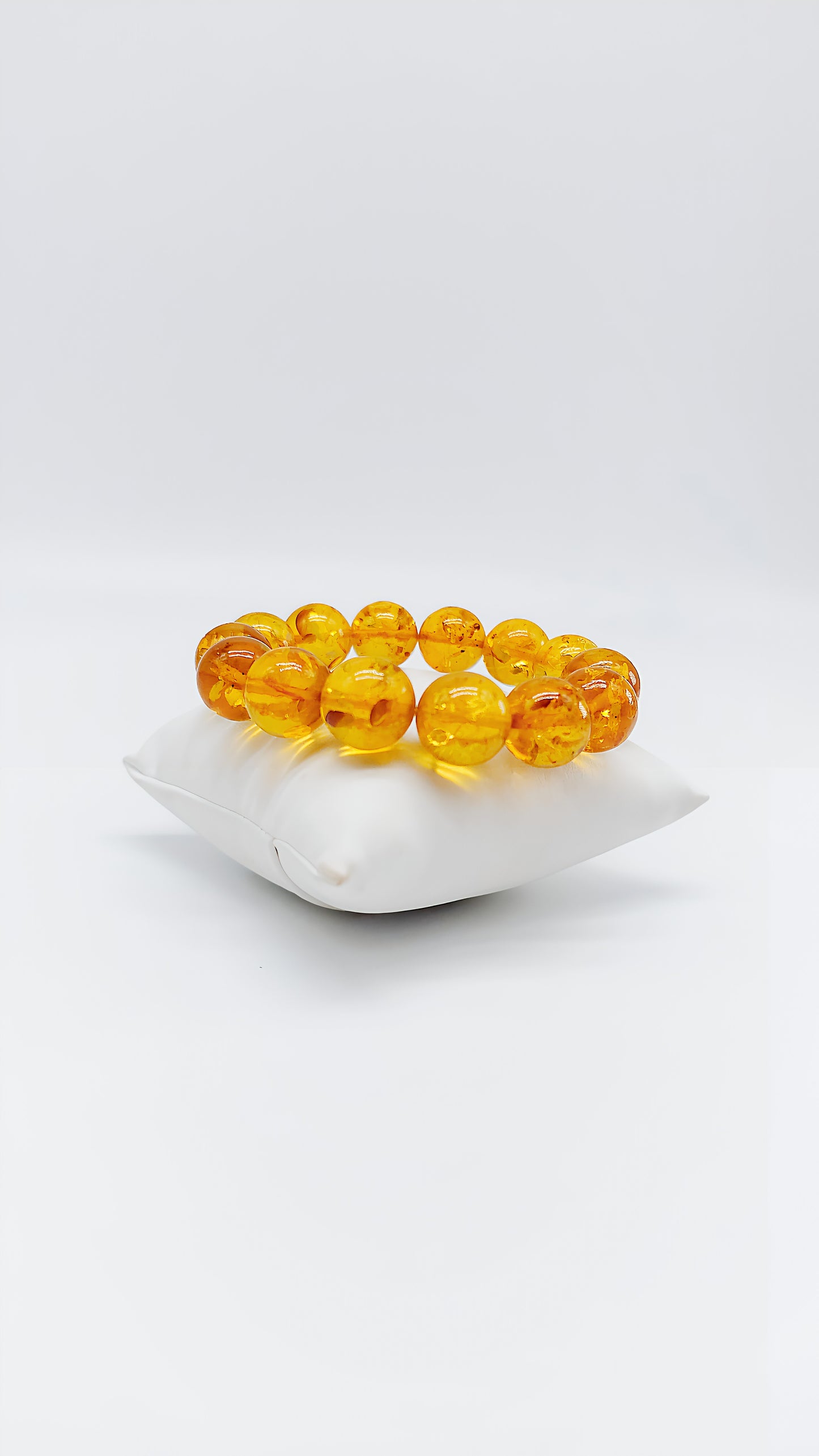 Radiant amber bracelet