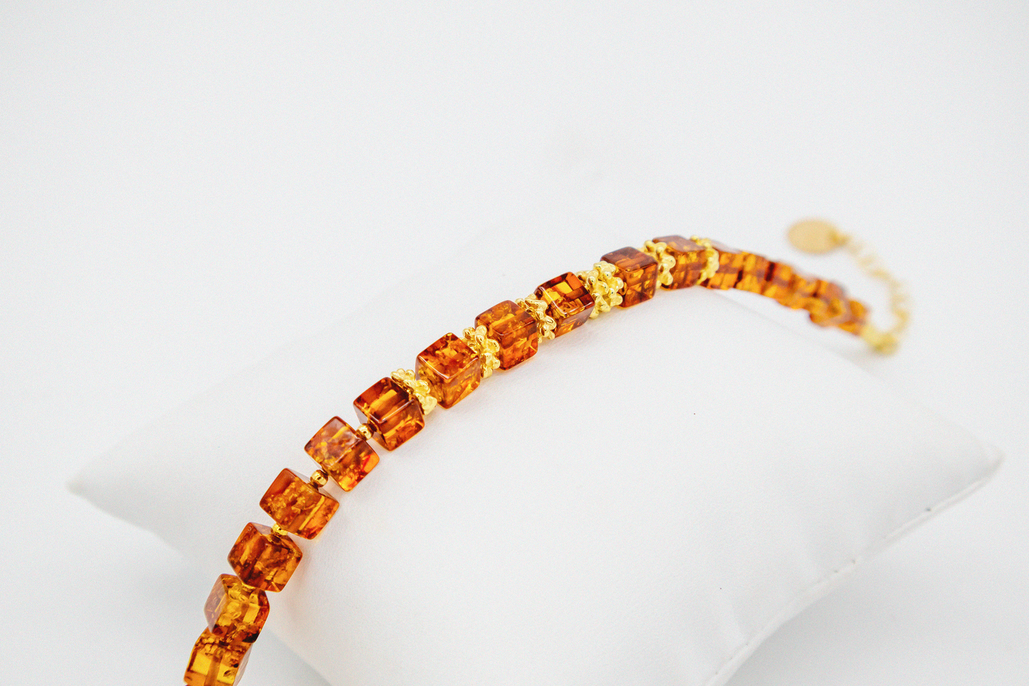 Natural amber bracelet 19+3 cm – elegant bracelet