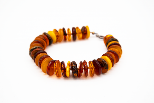 Women's bracelet amber – stylish unique bracelet