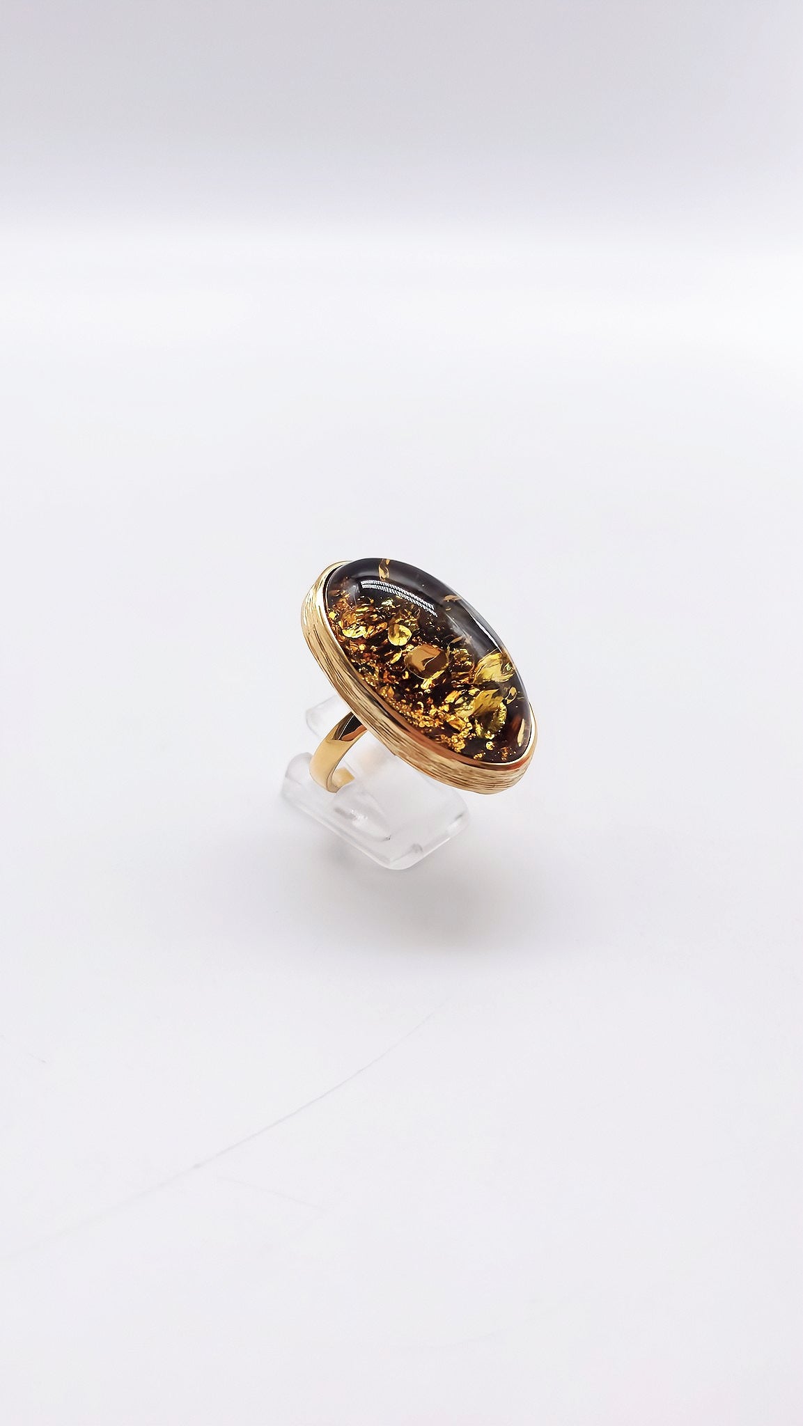Mystical beauty in amber