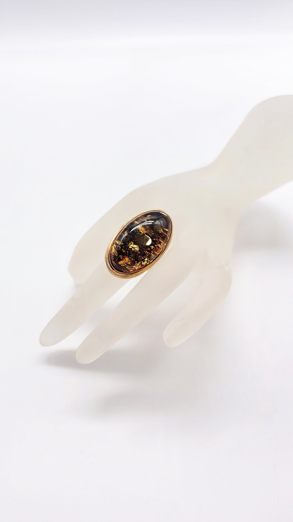 Mystical beauty in amber