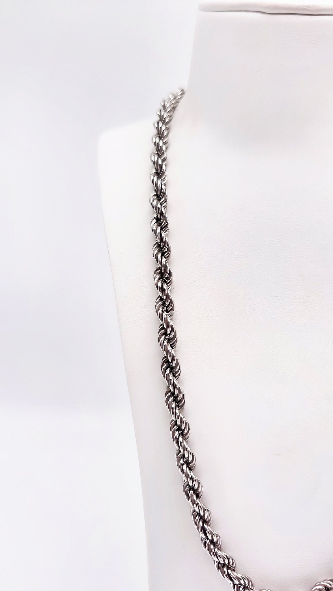 Luxuriöse Silberhalskette für Männer & Frauen – Unisex & edel