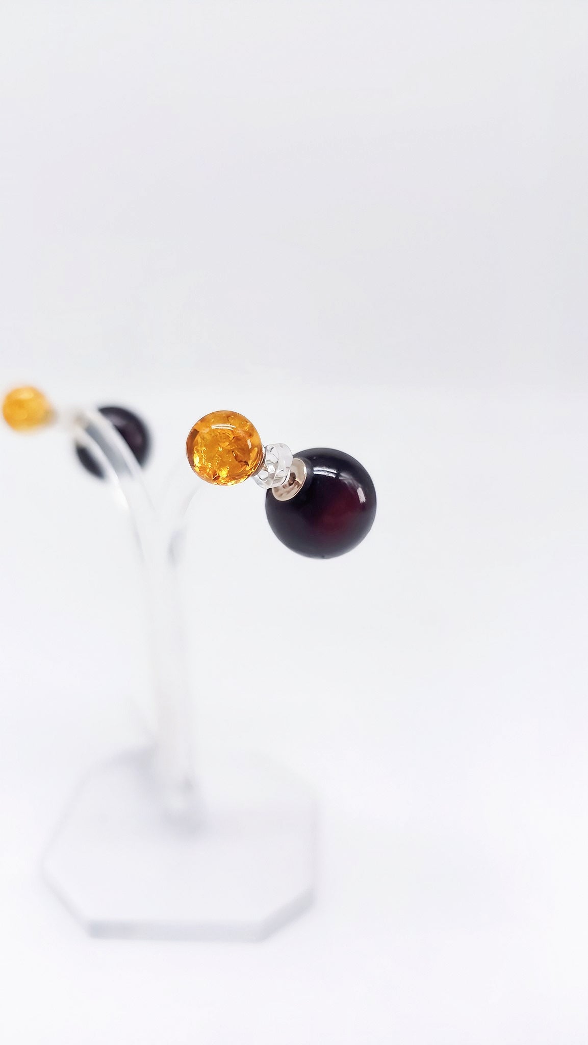 Women's amber jewelry earrings high-quality unique