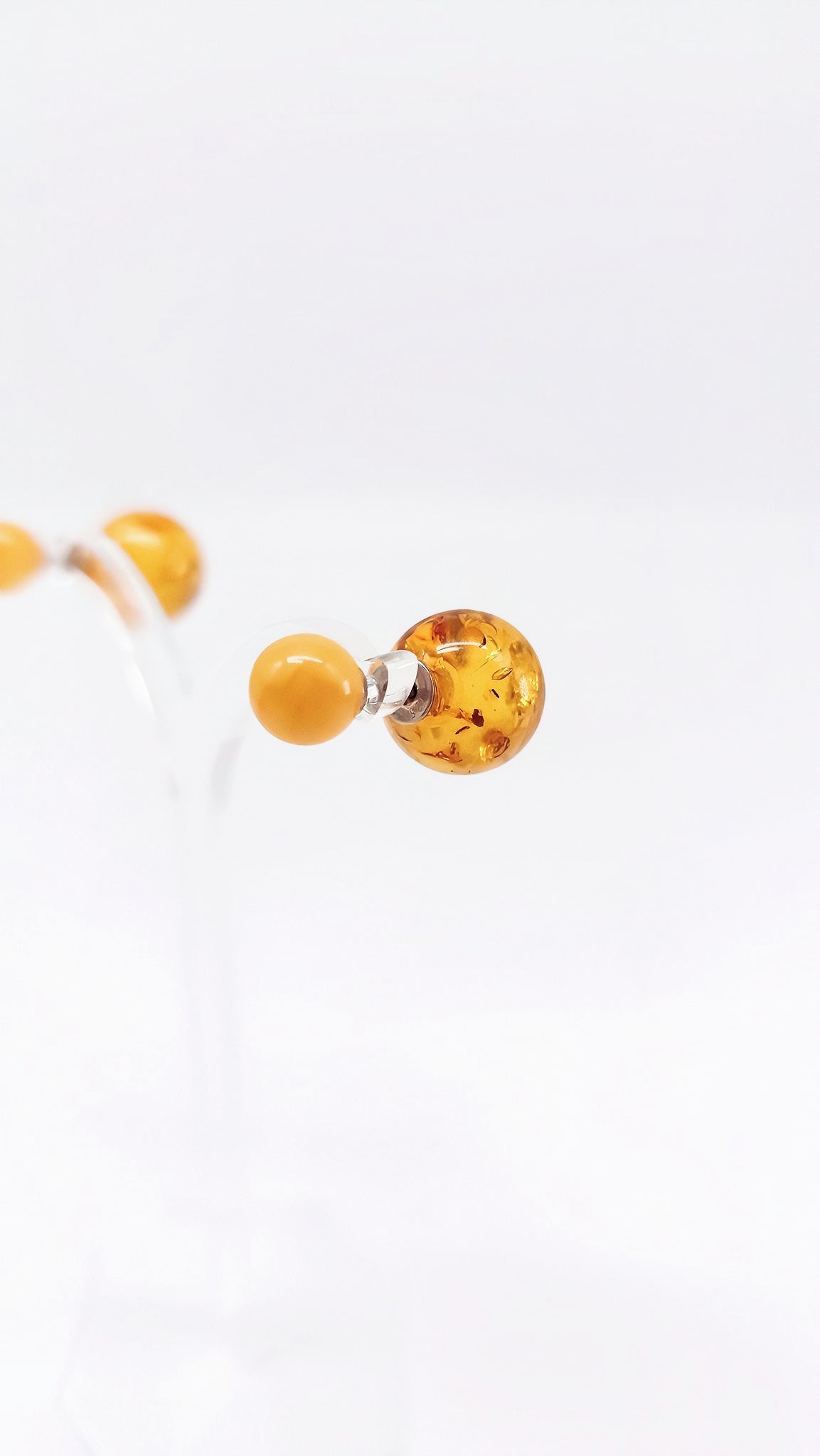 Women's amber jewelry earrings high-quality unique