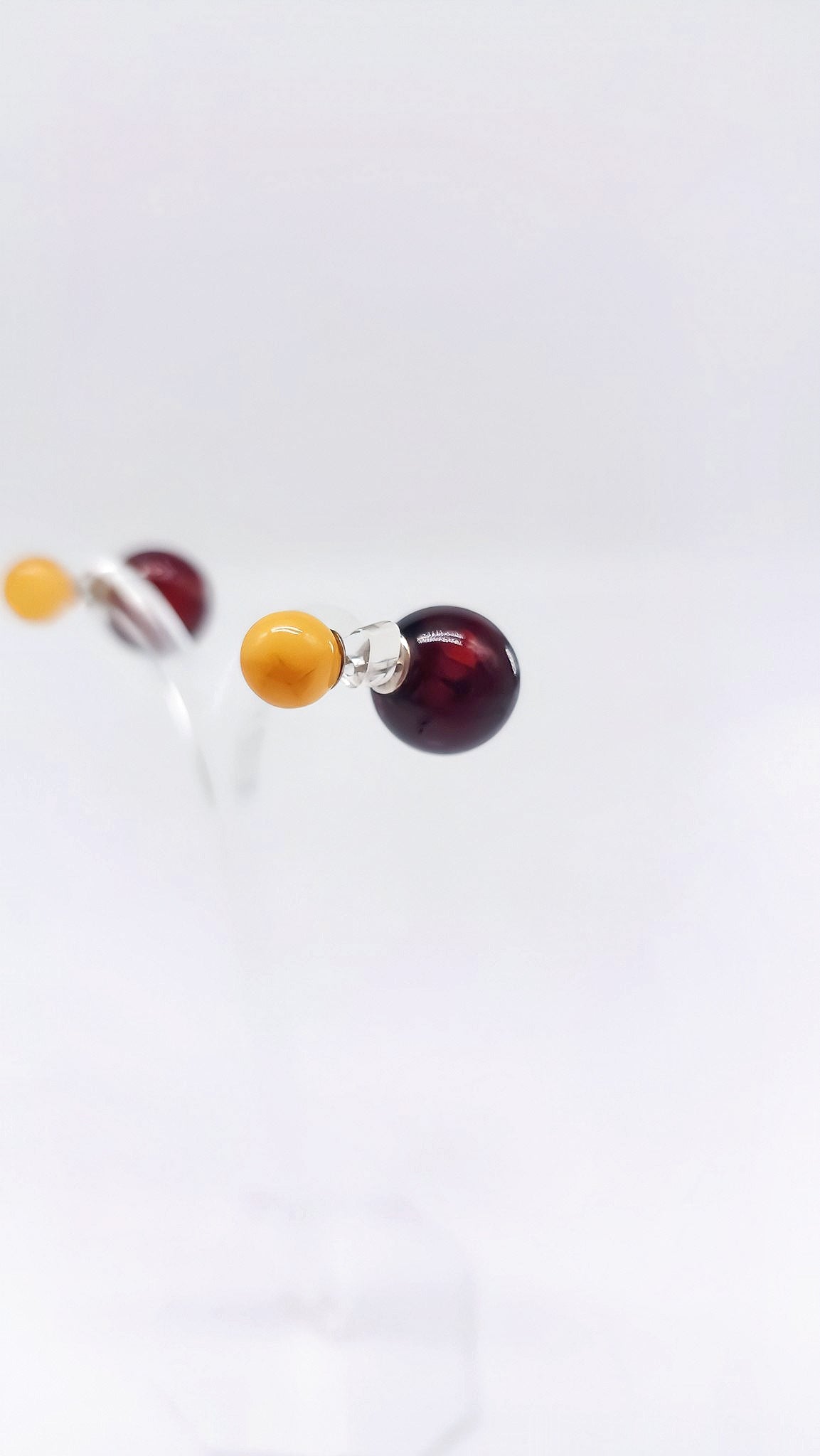 Women's amber jewelry earrings high-quality unique