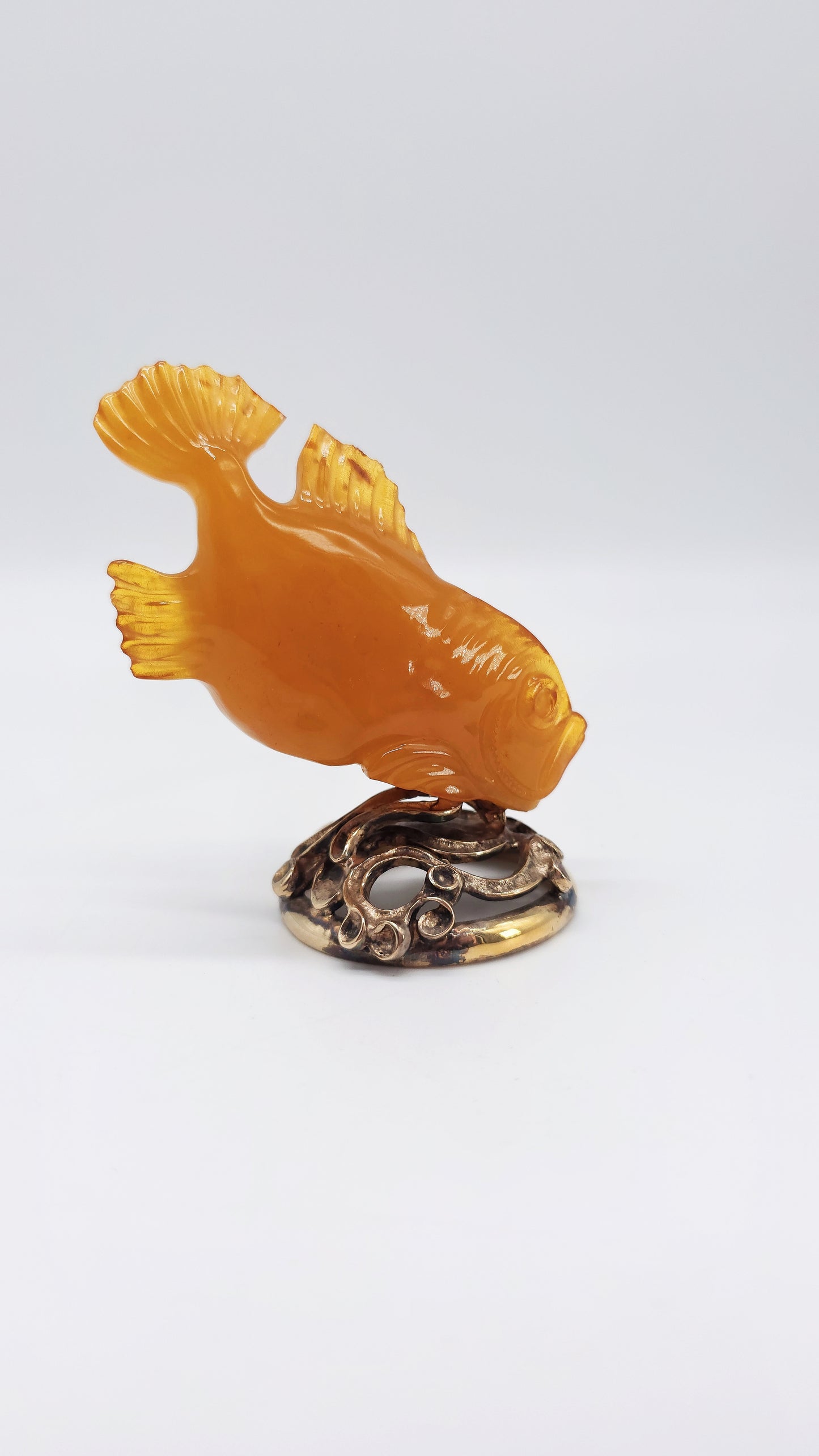 Fischfigur – Glückssymbol aus Naturbernstein