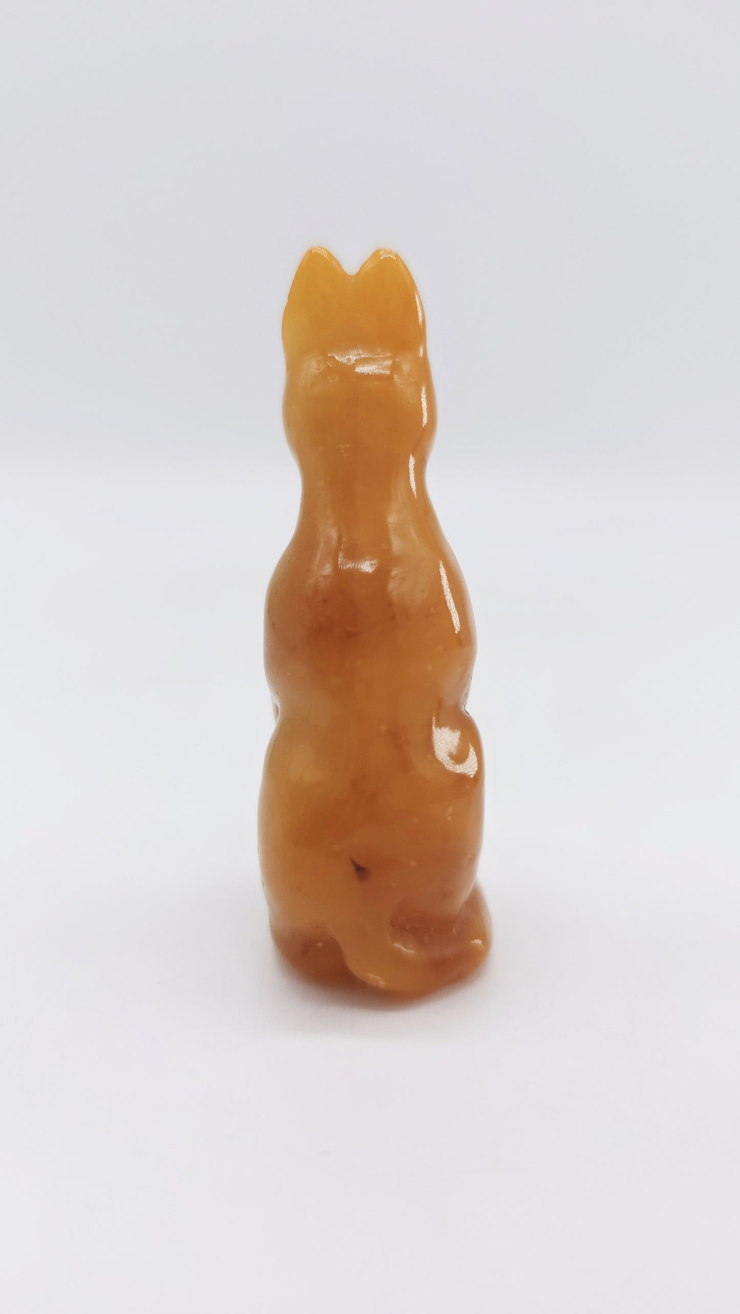 Miniaturfigur Hund Bernstein – Handgeschnitztes Sammlerstück