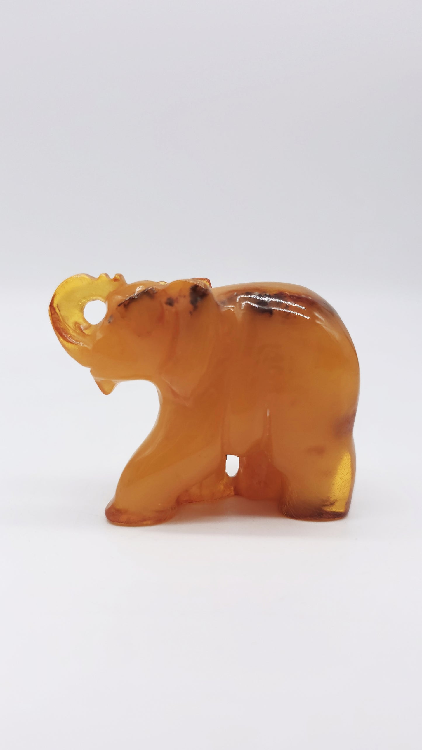 Elefant Bernstein – Glücksbringer & Dekoration