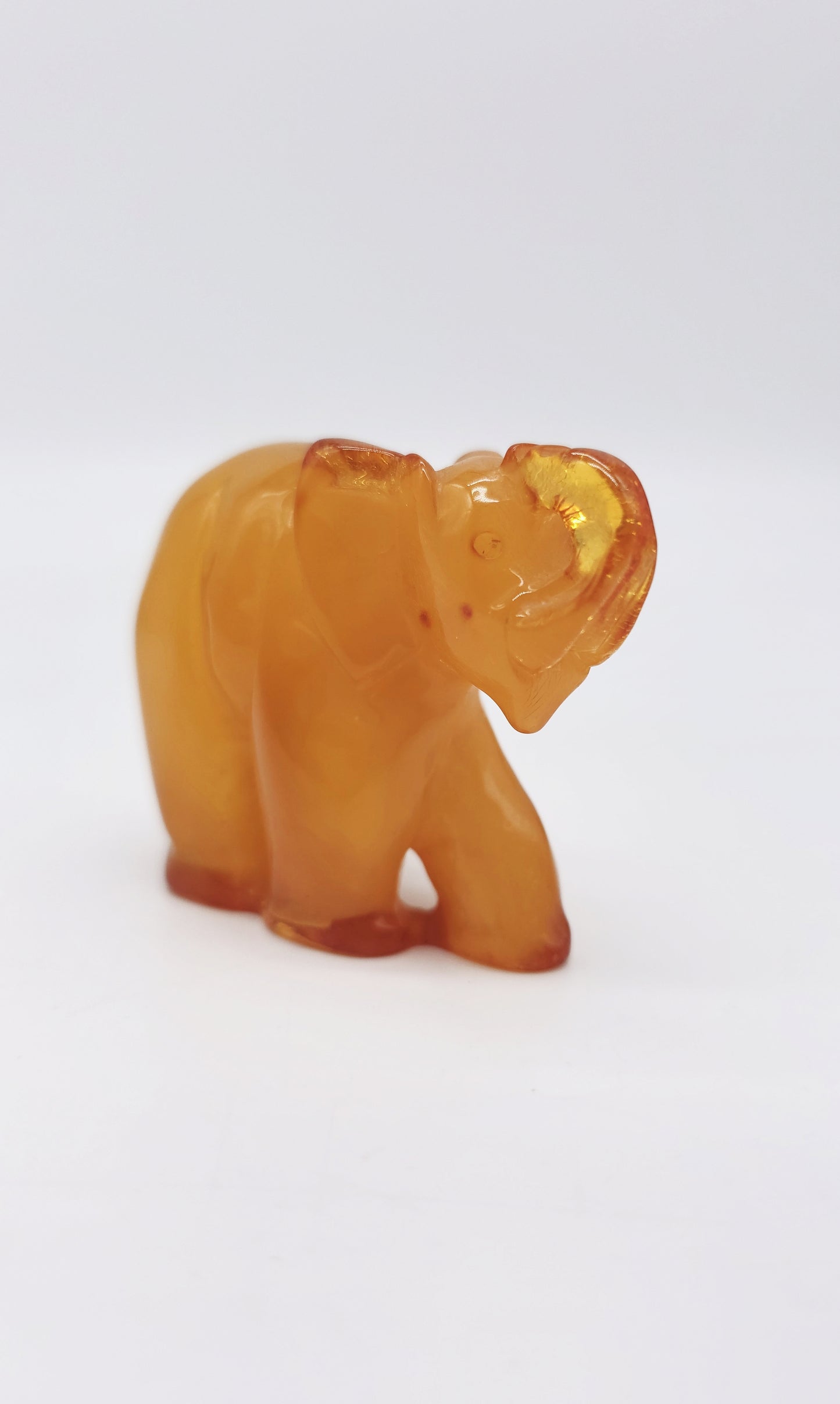 Elefant Bernstein – Glücksbringer & Dekoration