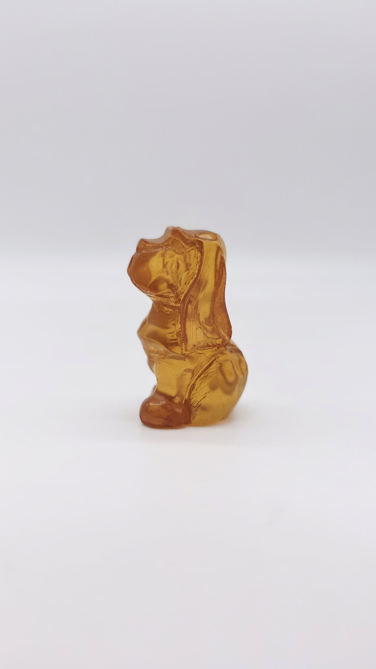 Bernsteinfigur Hase 3,5 cm – Dekoratives Unikat
