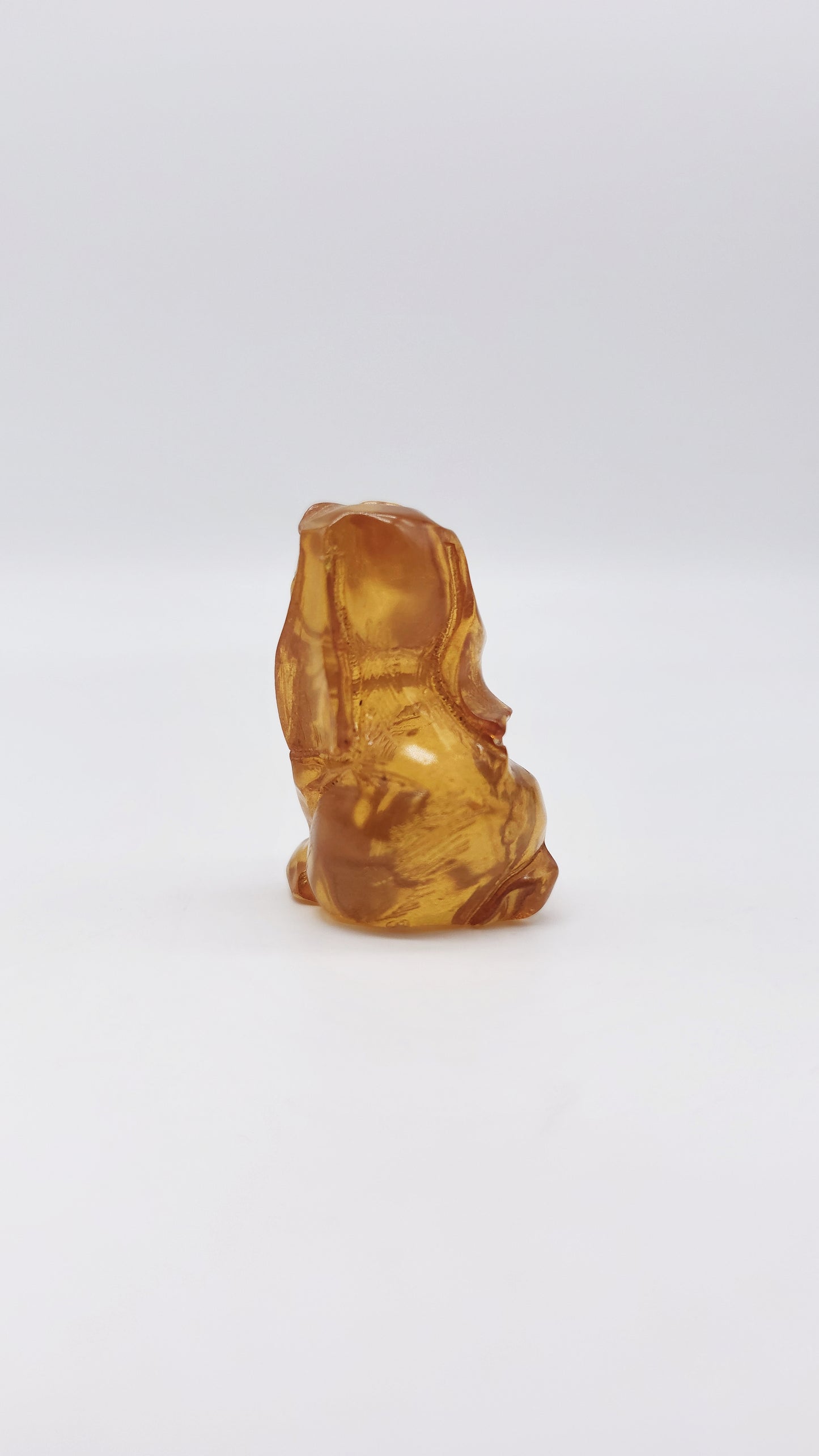 Bernsteinfigur Hase 3,5 cm – Dekoratives Unikat