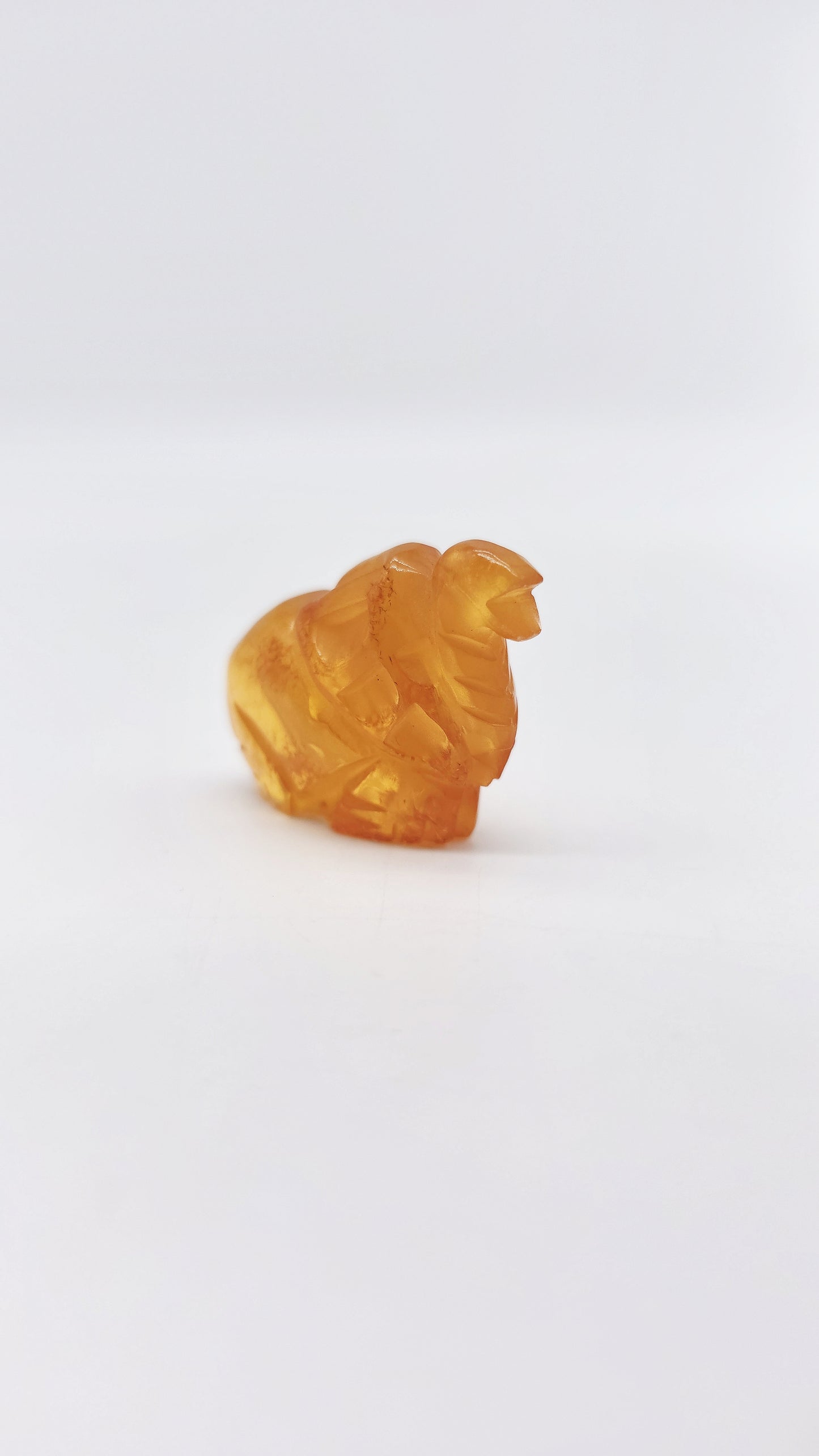 Abstrakter Bernstein-Elefant – Geschenkidee mit Bedeutung