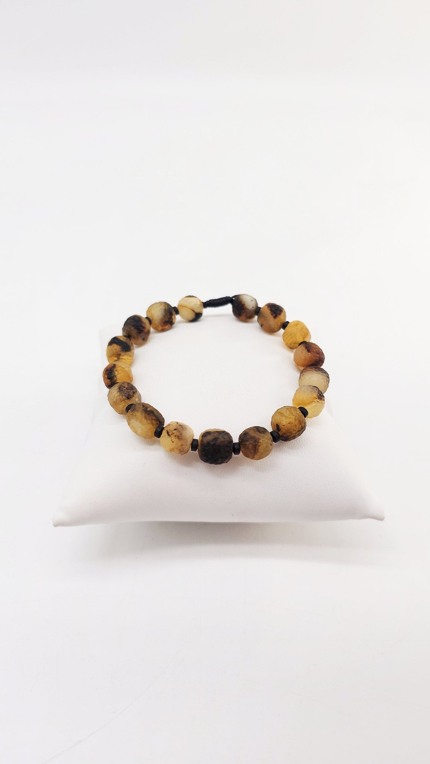 Rustic amber bracelet – for women & men