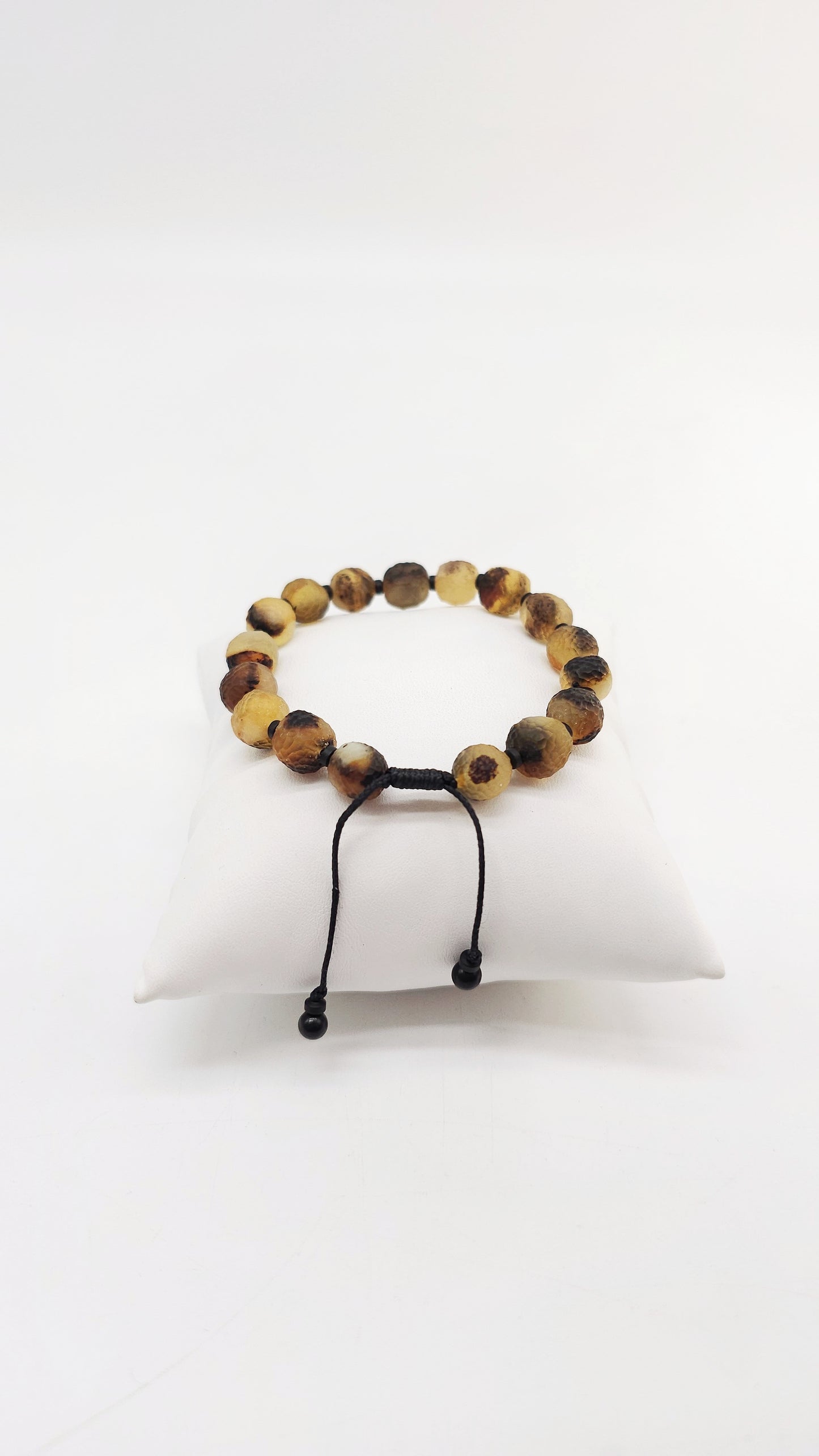 Rustic amber bracelet – for women & men