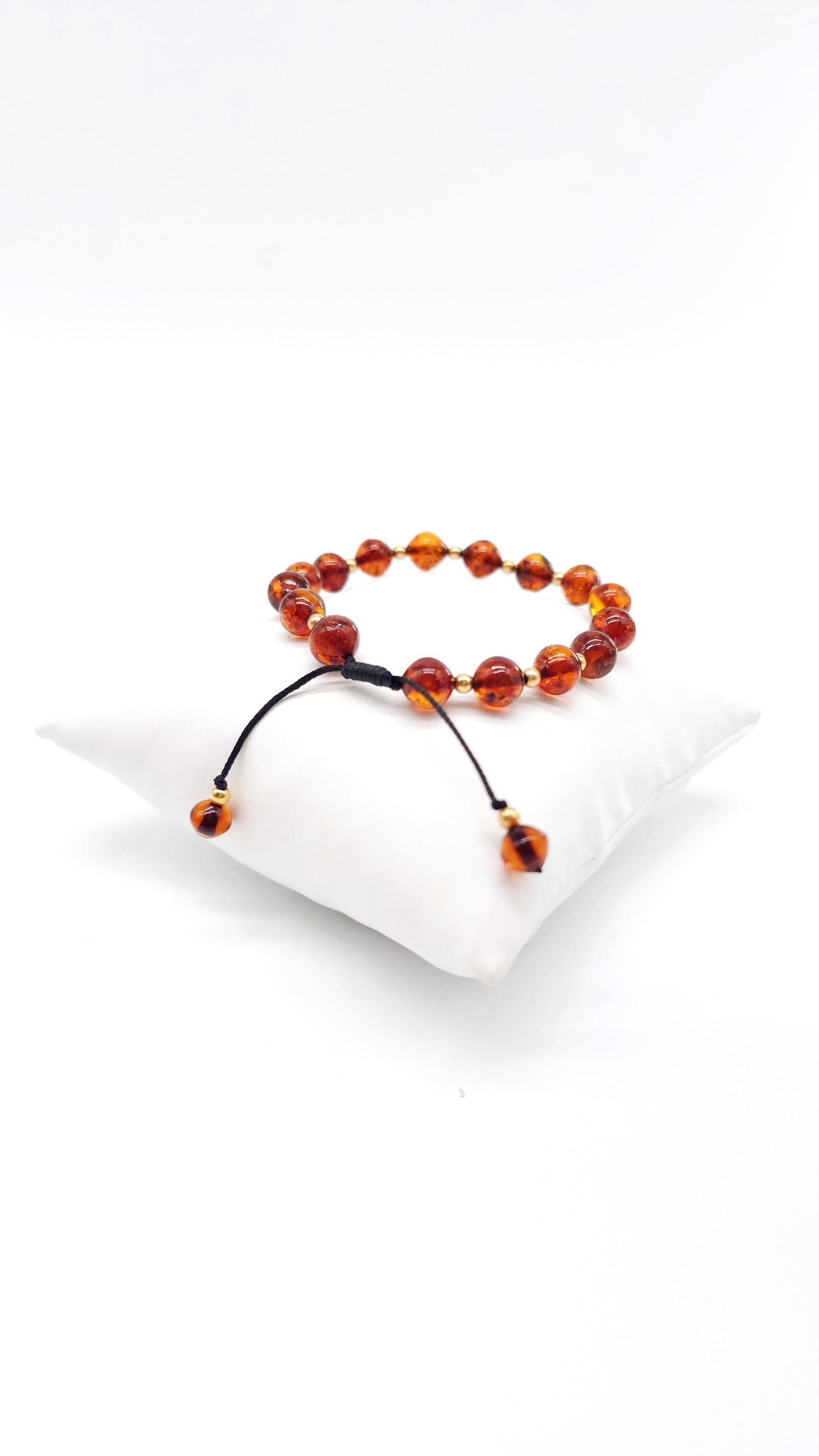 Naturbernstein Armband – verstellbar & stilvoll