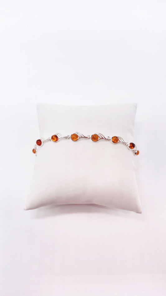 Amber bracelet for women and girls