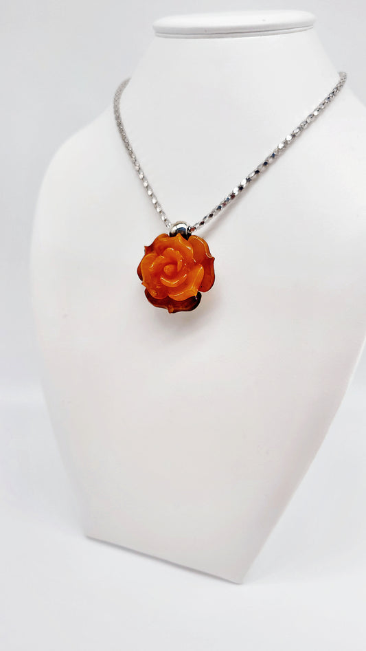 Shiny amber blossom