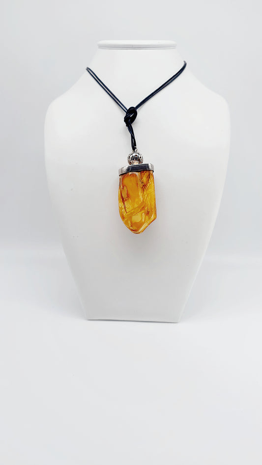 Authentic amber unique piece