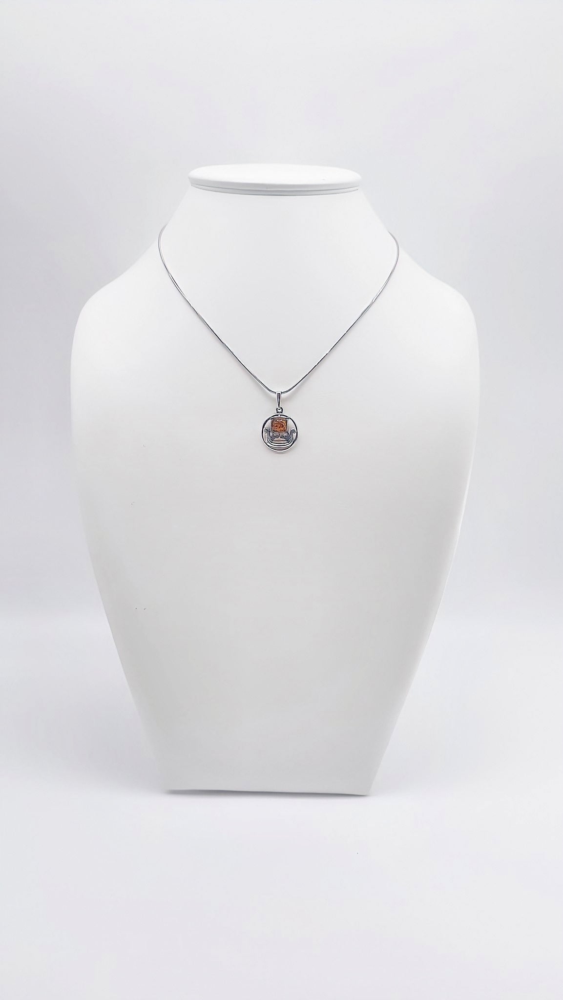 Amber ship: maritime design in silver